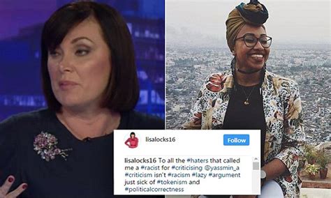 Lisa Oldfield Defends Yassmin Abdel Magied Bitch Comment Daily Mail