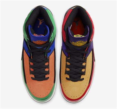 Air Jordan 2 Multicolor Ct6244 600 Release Date Sneaker Bar Detroit