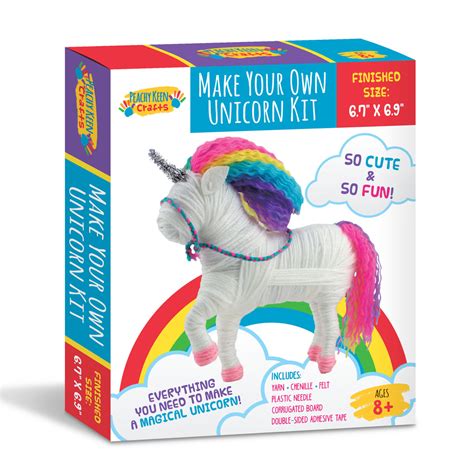Make Your Own Unicorn Craft Set Peachy Keen Crafts
