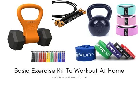 Basic Crossfit Kit To Workout At Home