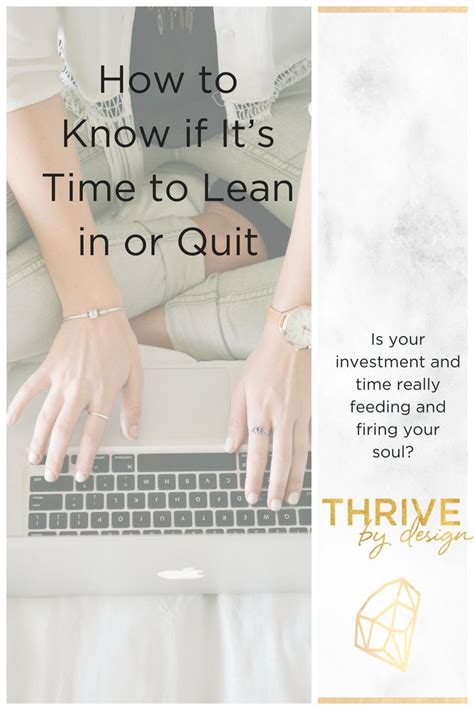 149 how to know if it s time to lean in or quit flourish and thrive academy jewelry business