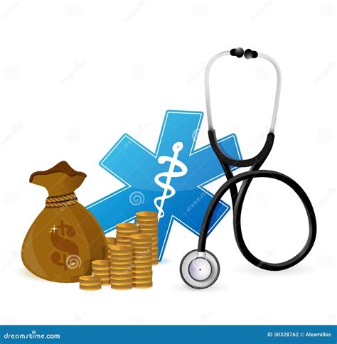 Medical Expenses Concept Stock Illustration Illustration Of