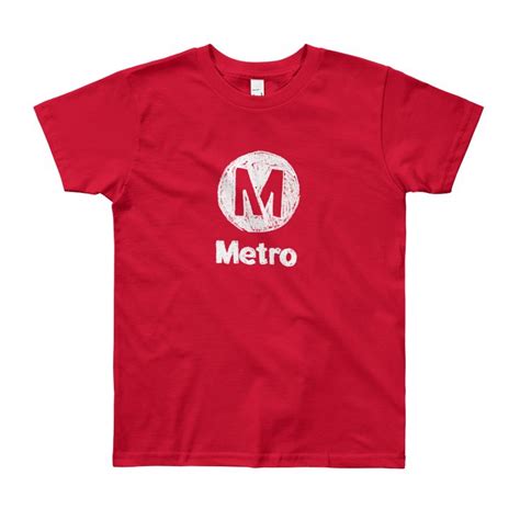 Metro Crayon Logo Kids T Shirt Youth Shirts Kids Tshirts Shirts