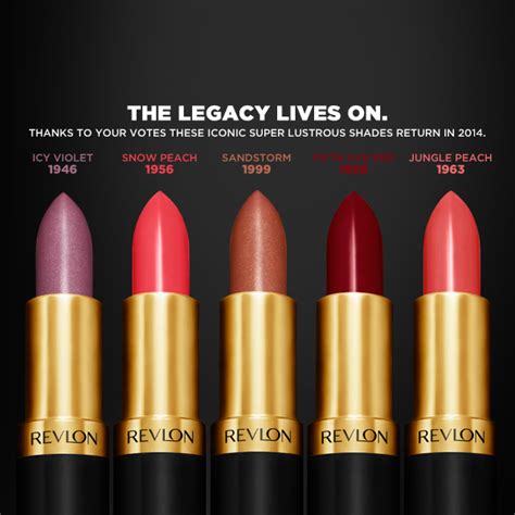 Revlon to bring back five vintage Super Lustrous Lipstick shades ...