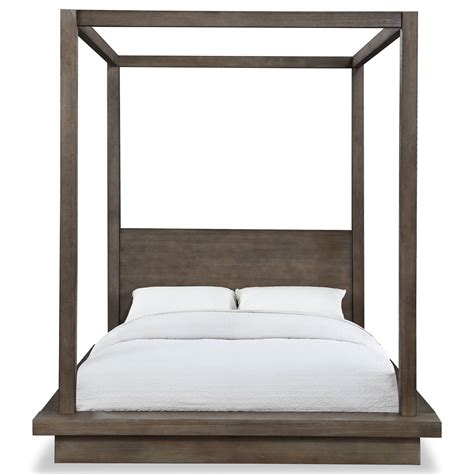 Melbourne Contemporary California King Canopy Bed Sadlers Home