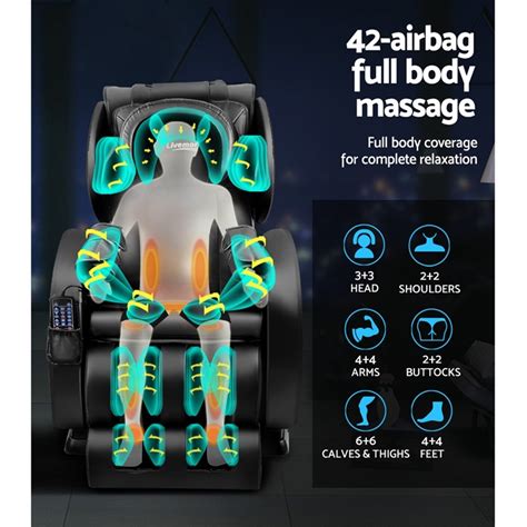 Buy Livemor Electric Massage Chair Black Graysonline Australia