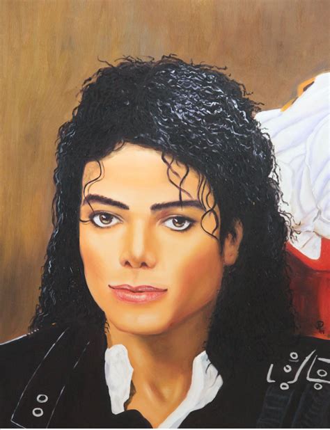 Retrato Oleo Sobre Lienzo Michael Jackson Art Michael Jackson