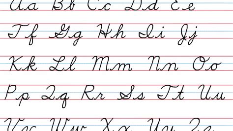 Teach your 3rd grade children how to write the alphabet correctly by using our fun and free cursive writing worksheets. Cursive handwriting step by step - YouTube