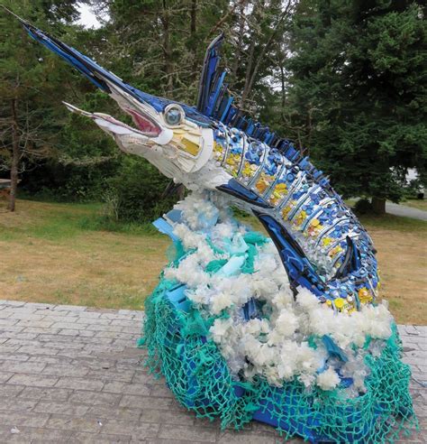 Washed Ashore Builds And Exhibits Aesthetically Powerful Art To Educate