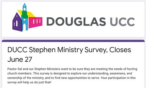Weekly E Pistle Open And Affirming Sunday Douglas Congregational
