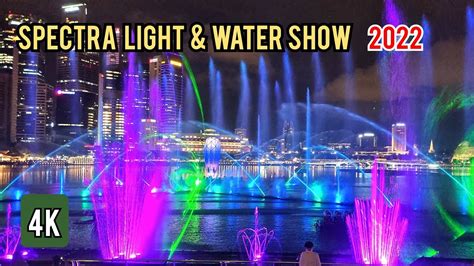 Spectra Light And Water Show 2022 Singapore Marina Bay Free Nightly