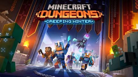 Does that mean it's over for minecraft dungeons? Minecraft Dungeons - Winter-DLC "Creeping Winter ...