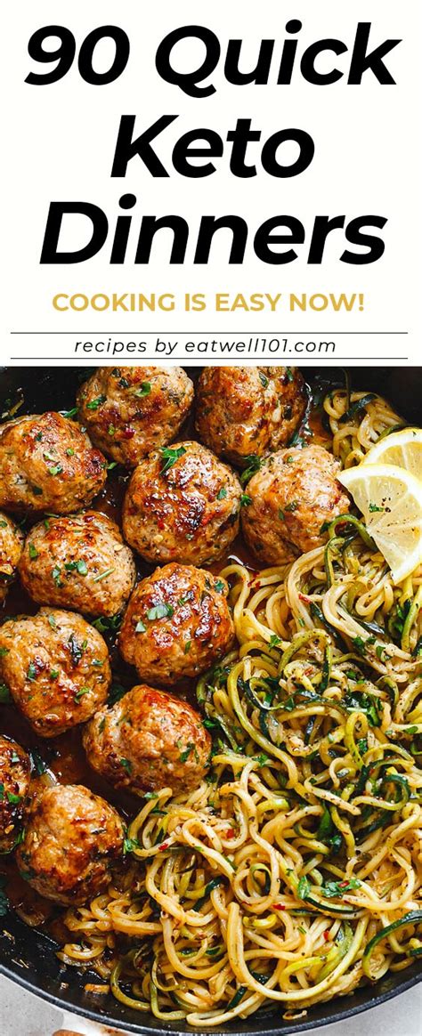 Easy Keto Dinner Recipes 90 Quick Keto Dinner Ideas For Keto Diet — Eatwell101