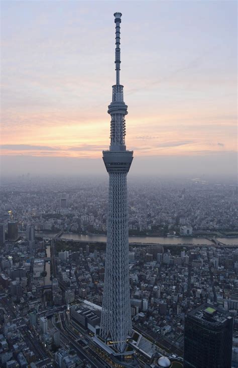 Tokyo Skytree Worlds Tallest Tower And Japans New Landmark Opens