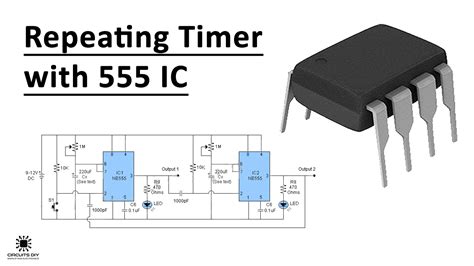 Repeating Timer Using Two 555 Timer Ics