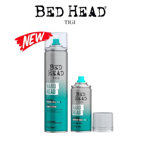New Packing Tigi Bed Head Hard Head Hairspray Ml Ml Strong