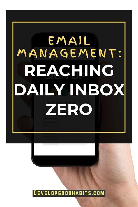 Inbox Zero Habit How To Empty Your Email Inbox Daily 30 Dhc Inbox