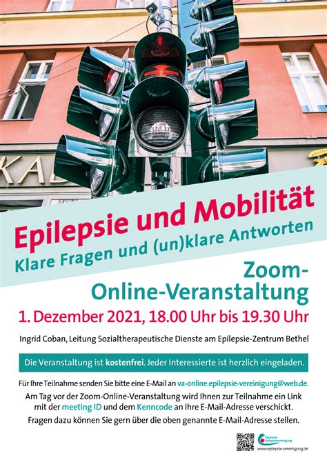 Online Abend Zu Epilepsie Und Mobilität Deutsche Epilepsievereinigung