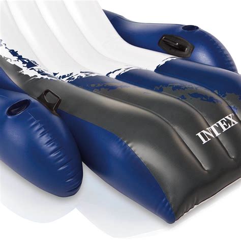 Intex Floating Lounge Pool Recliner Lounger With Cup Holders 58868ep