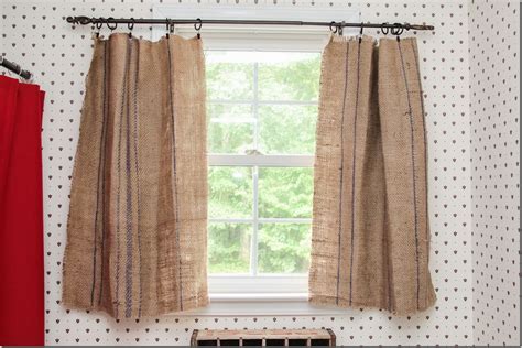 32 Diys To Make Burlap Curtains Guide Patterns