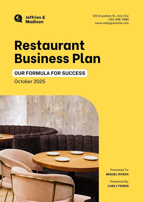 Customize 15 Restaurant Business Plans Templates Online Canva