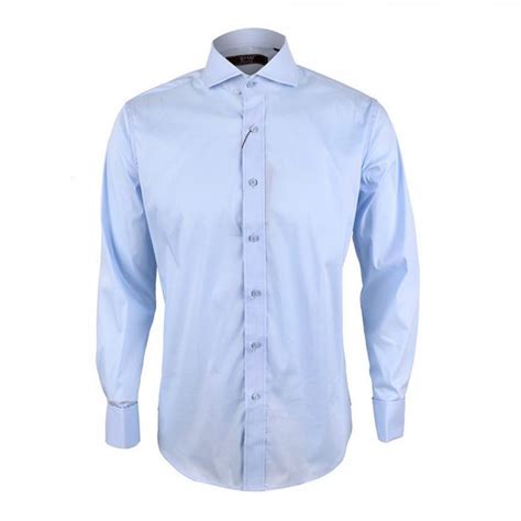 Paisley Print Long Sleeve Shirt Navy Blue David Wej