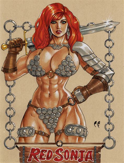 Chris Foulkes On Twitter A Chain Mail Bikini Is Very Fashionable For Spring Redsonja