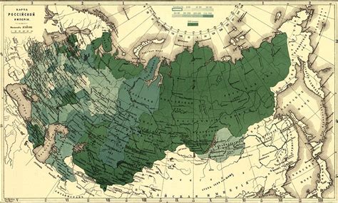 Somerset House Images Imperial Map Of Russia 1890