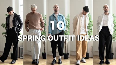 10 Simple Spring Outfits Mens Fashion 2020 Youtube