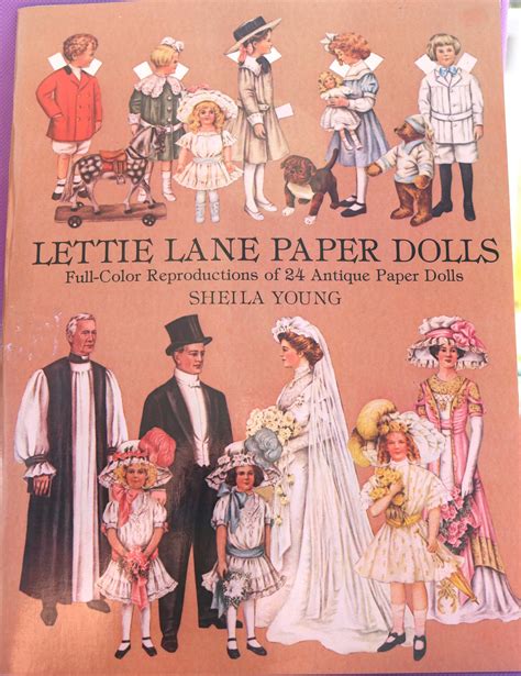 Rare Vintage Lettie Lane Paper Dolls By Sheila Young Etsy