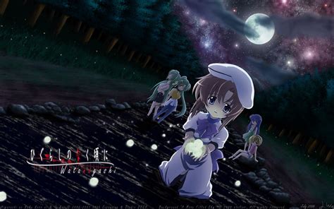 Illustration Anime Anime Girls Higurashi No Naku Koro Ni Ryuuguu Reina Screenshot Mangaka