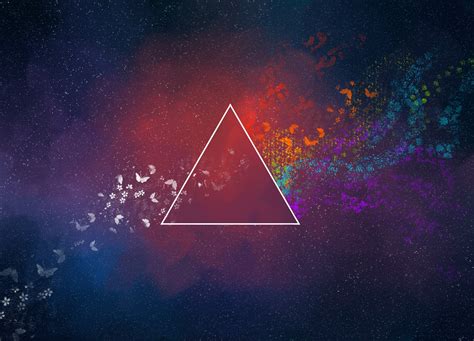 4592257 Digital Art Triangle Abstract Space Art Rare Gallery Hd