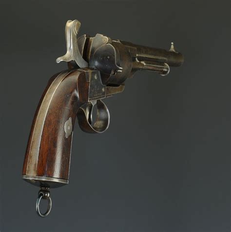 Revolver Lefaucheux De Marine ModÈle 1858 S 1865 Second Empire