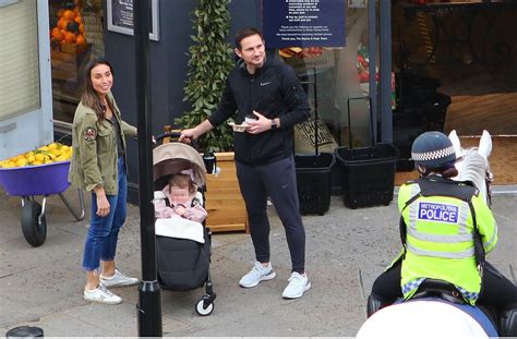 Chelsea Boss Frank Lampard And Wife Christine Chat To Mounted Police As They Take Stroll With