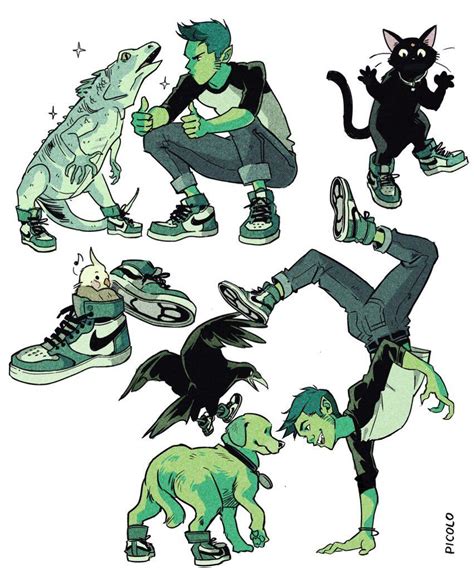 Picolo On Twitter Did You Know Beast Boy Is My Favorite Character 🐾