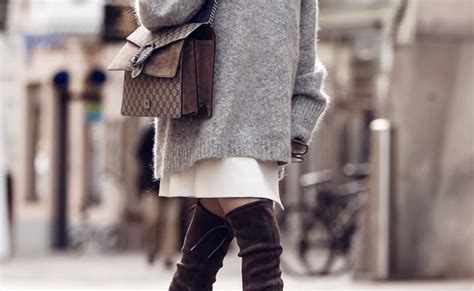 25 ways to wear thigh high boots this winter society19