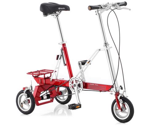 Carryall Compact Al7005 Folding Adult Tricycle