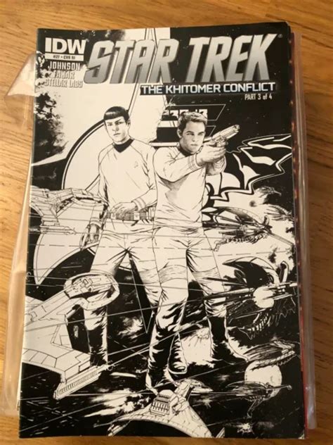 Star Trek Comic Book Idw The Khitomer Conflict Part 3 Of 4 Issue 27