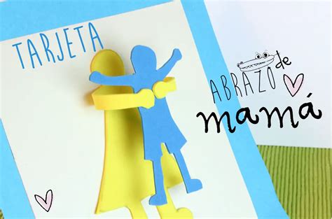 Tarjeta Del Día De La Madre En 3d Manualidades Infantiles