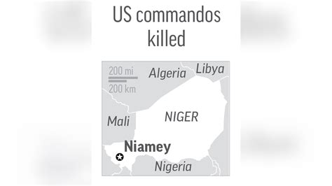 4 Niger Soldiers 3 Us Commandos Killed In Attack In Niger Fox News
