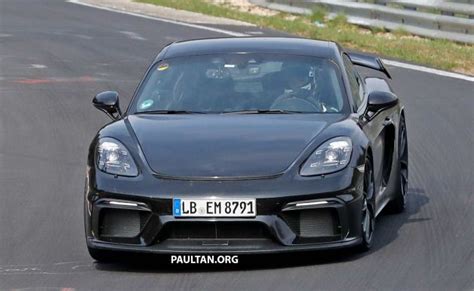 SPIED Porsche Cayman GT Testing At The Ring Car News Latest Car Launch Videos And