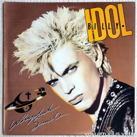Billy Idol ‎ Whiplash Smile 1986 Vinyl Voluptuous Vinyl Records