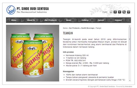 Traditionally used for stomachache, minor diarrhoea, minor vomiting, indigestion and motion sickness. Sinde Budi Sentosa - Indonesia Web Design Agency ...