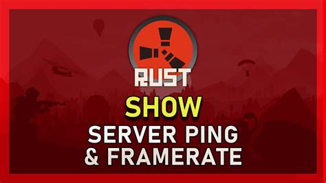 Rust How To Display Fps And Ping Counter Youtube