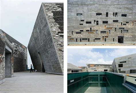Architect Wang Shu Project The Ningbo History Museum Location Ningbo