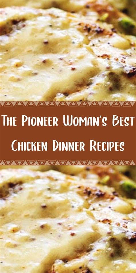 If you re pressed for time check out this roundup of tasty dinners from the pioneer woman. The Pioneer Woman's Best Chicken Dinner Recipes #maindishmeat, 2020 (Görüntüler ile)