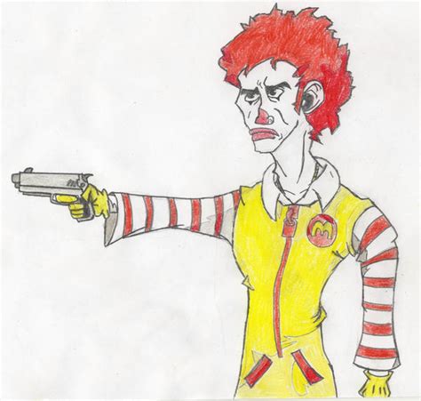 Ronald Mcdonald Gangsta By Bobby123454321 On Deviantart