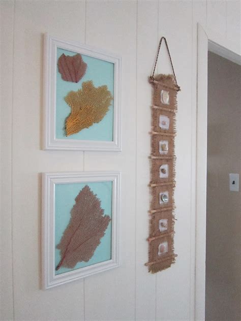 Accessorise your home with impressive wall art. DIY Nautical Wall Art - The Honeycomb Home