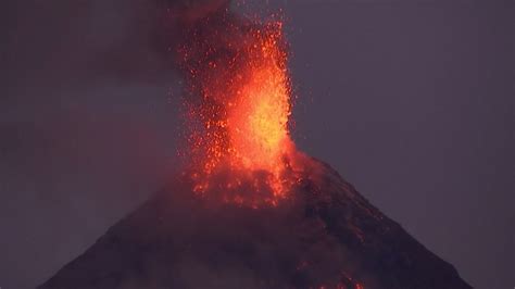 Mt Mayon Volcano Alert Level Raised To Level Four Cgtn