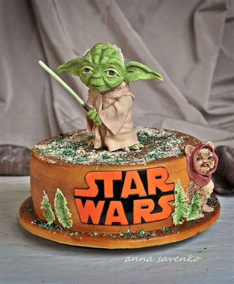 Star Wars Yoda Cake Star Wars Cookies Star Wars Cake Star Wars Cake